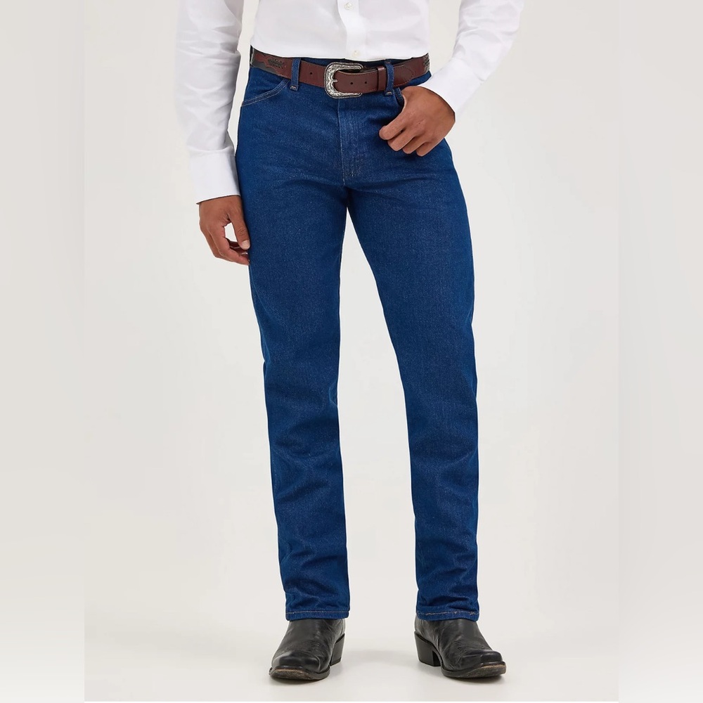 Wrangler Men's Cowboy Cut Original Fit Prewash Indigo Jeans